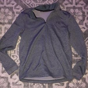 Gray Under Armour Quarter Zip